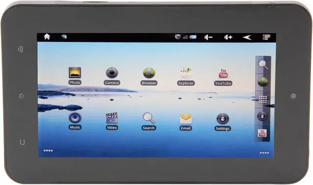 Alt view image 4 of 10 - Maylong M-290 512MB RAM Memory 7.0" 800 x 480 Mobility Tablet Android 2.3 (Gingerbread)