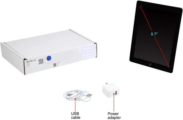 Alt view image 6 of 7 - Apple iPad 2 MC769LL/A-R3 512MB Memory 16GB Flash Storage 9.7" Grade B Tablet PC iOS Black