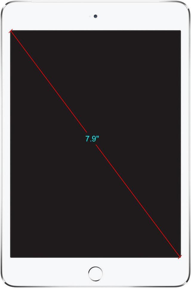 Alt view image 2 of 4 - Apple iPad Mini 4 (LTE) MK7U2LL/A 128GB Flash Storage 7.9" 2048 x 1536 Tablet PC iOS Silver