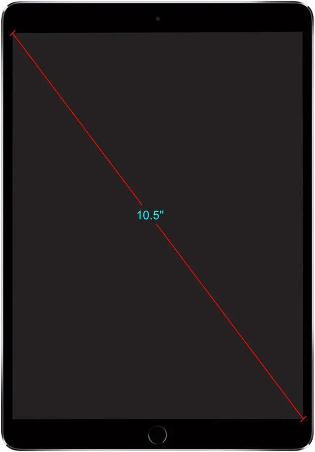 Alt view image 2 of 12 - Apple iPad Pro (10.5-inch) TA5048 64GB Flash Storage 10.5" 2224 x 1668 Tablet PC Space Gray