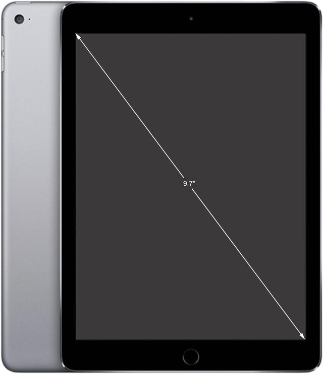Refurbished: Apple iPad Air 2 MGL12LL/A 16GB Flash Storage 9.7 