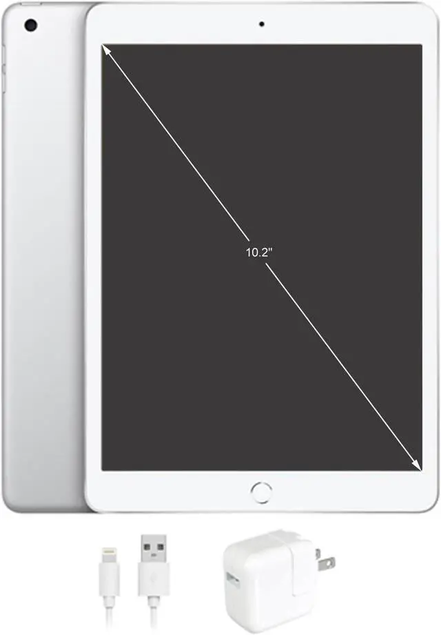 Alt view image 2 of 2 - Apple iPad (7th Generation) MW752LL/A 32GB Flash Storage 10.2" 2160 x 1620 Tablet PC (Wi-Fi Only) Silver