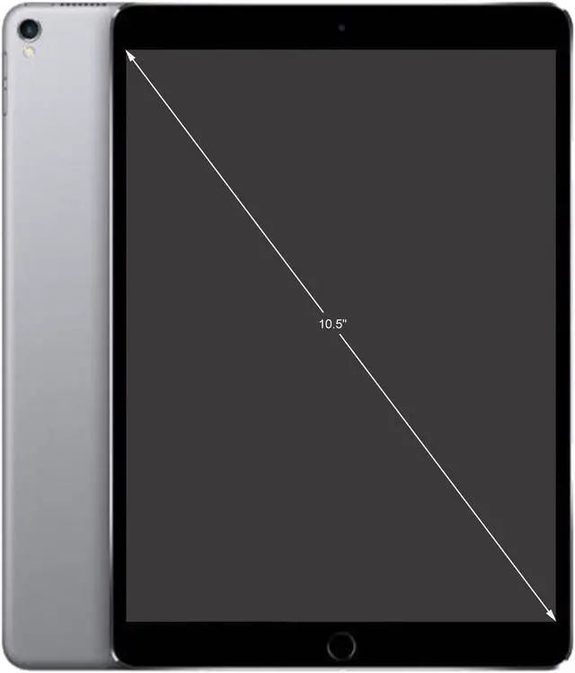 Alt view image 2 of 2 - Apple iPad Pro (10.5-inch) IPP1064SG 64GB Flash Storage 10.5" 2224 x 1668 Tablet PC (Wi-Fi Only) Space Gray