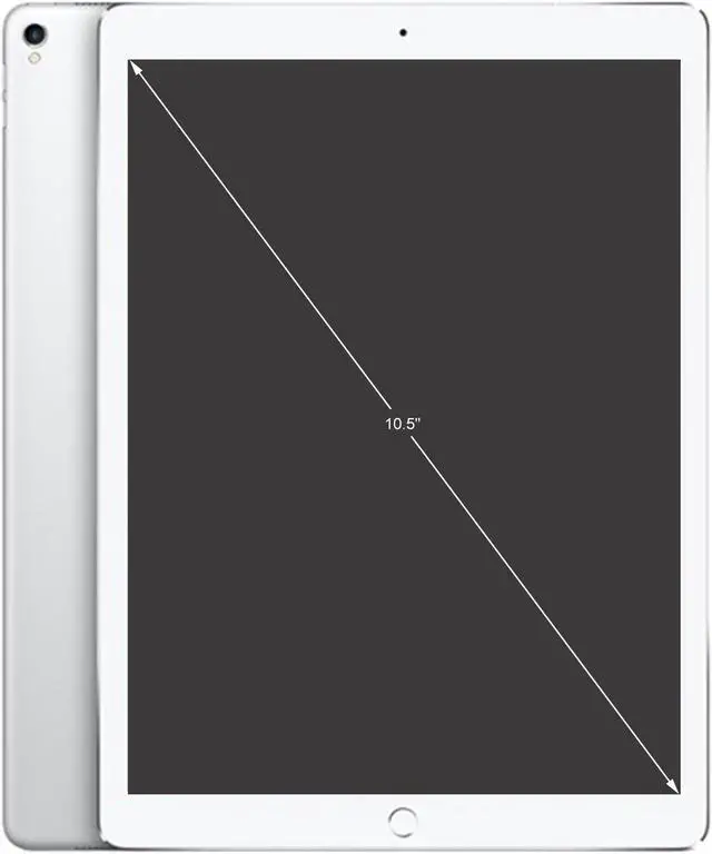 Alt view image 2 of 2 - Apple iPad Pro (10.5-inch) IPP1064S 64GB Flash Storage 10.5" 2224 x 1668 Tablet PC (Wi-Fi Only) Silver