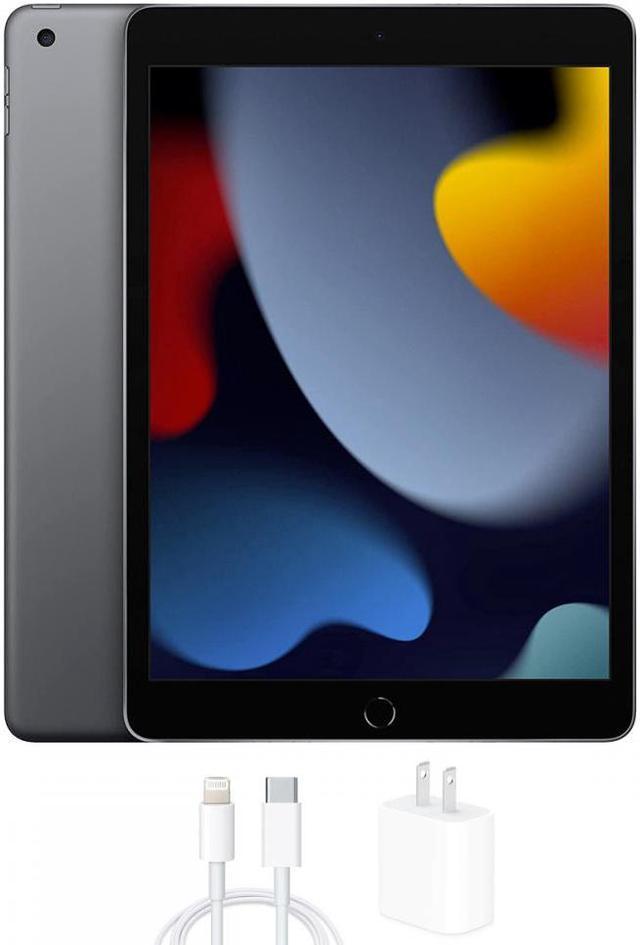 Refurbished: Apple iPad 10.2 Inch Screen, 9th Gen, Space Gray 