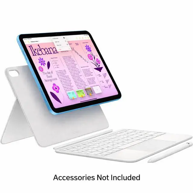 Alt view image 4 of 5 - Refurbished 2022 Apple iPad 10th Gen A14 Bionic Chip 10.9" 256GB Storage Wi-Fi/Cellular Grade A
