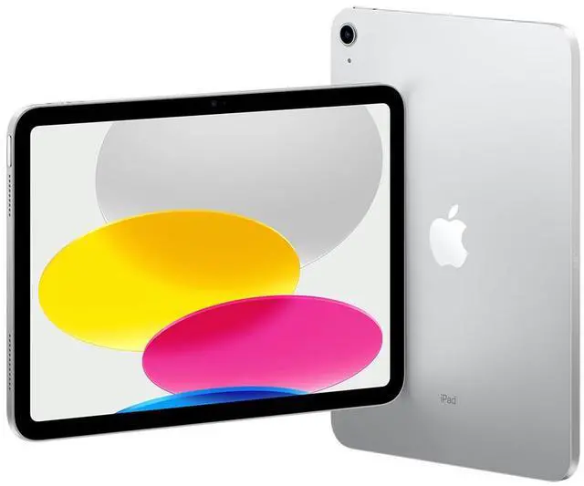 Alt view image 2 of 4 - Refurbished 2022 Apple iPad 10.9-Inch (10th Generation) 64GB Wi-Fi Only Silver Grade B