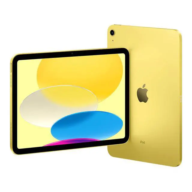 Alt view image 2 of 3 - Refurbished 2022 Apple iPad 10.9-Inch (10th Generation) 64GB Wi-Fi Only Yellow Grade B