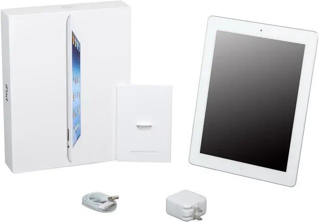 Alt view image 10 of 10 - Apple The new iPad 3rd Gen (32 GB) with Wi-Fi – White – Model # MD329LL/A