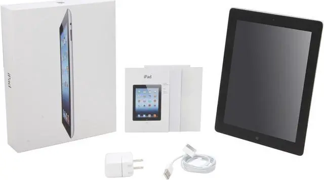 Alt view image 9 of 9 - Apple The new iPad 3rd Gen (64 GB) with Wi-Fi - Black - Model #MC707LL/A