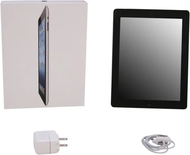 Alt view image 9 of 9 - Apple The new iPad 3rd Gen (64 GB) with Wi-Fi + AT&T 4G LTE – Black – Model #MD368LL/A