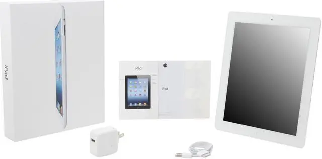 Alt view image 8 of 8 - Apple The new iPad 3rd Gen (64 GB) with Wi-Fi + AT&T 4G LTE - White – Model #MD371LL/A