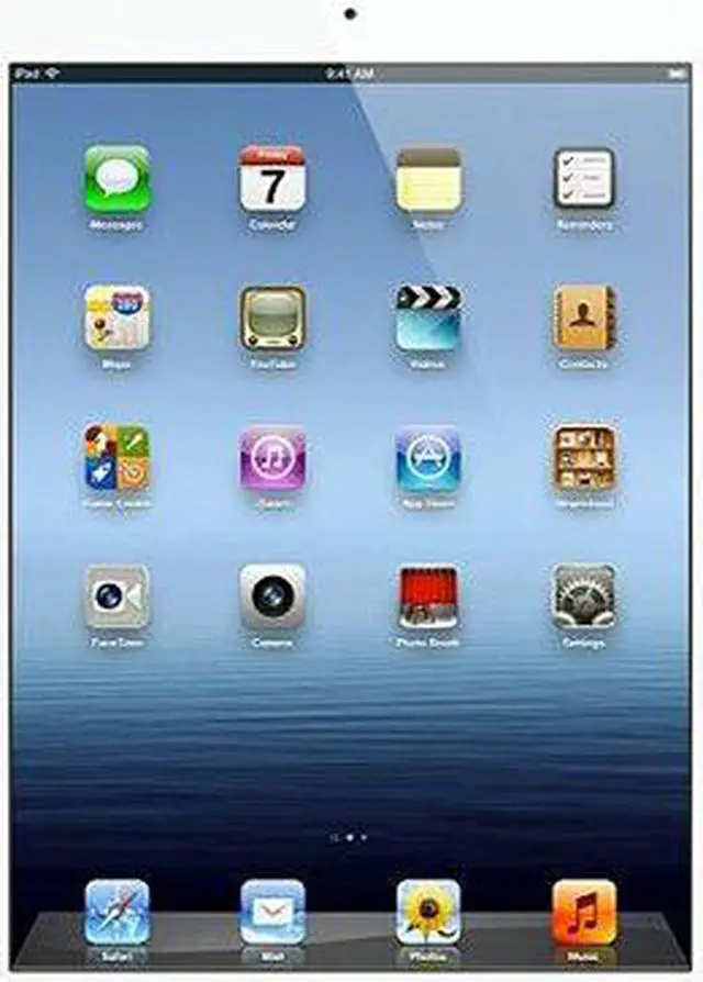 Main image of Apple iPad MD329LL/A 1GB RAM Memory 9.7" 2048 x 1536 iPad with Wi-Fi 32GB - White (3rd generation) iOS 5 White