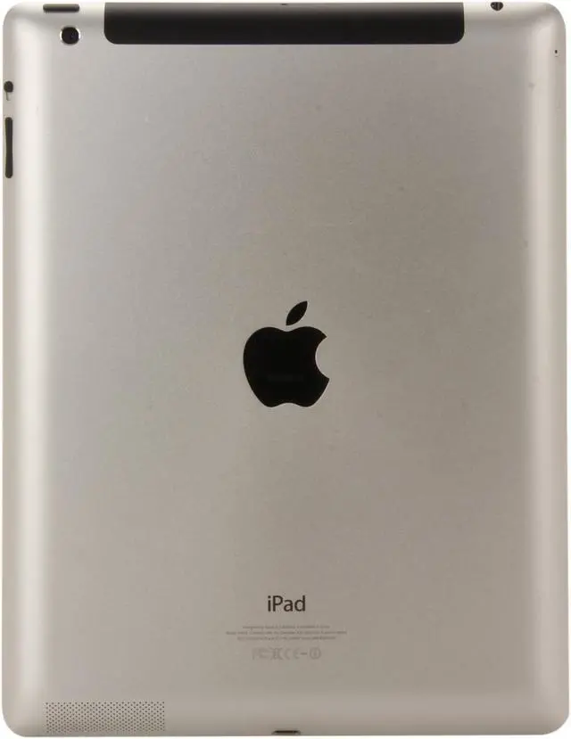 Alt view image 4 of 7 - Apple iPad with Retina Display 4th Gen (16 GB) with Wi-Fi + AT&T 4G LTE - White - Model #MD519LL/A