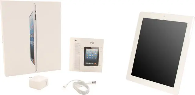Alt view image 7 of 7 - Apple iPad with Retina Display 4th Gen (16 GB) with Wi-Fi + AT&T 4G LTE - White - Model #MD519LL/A