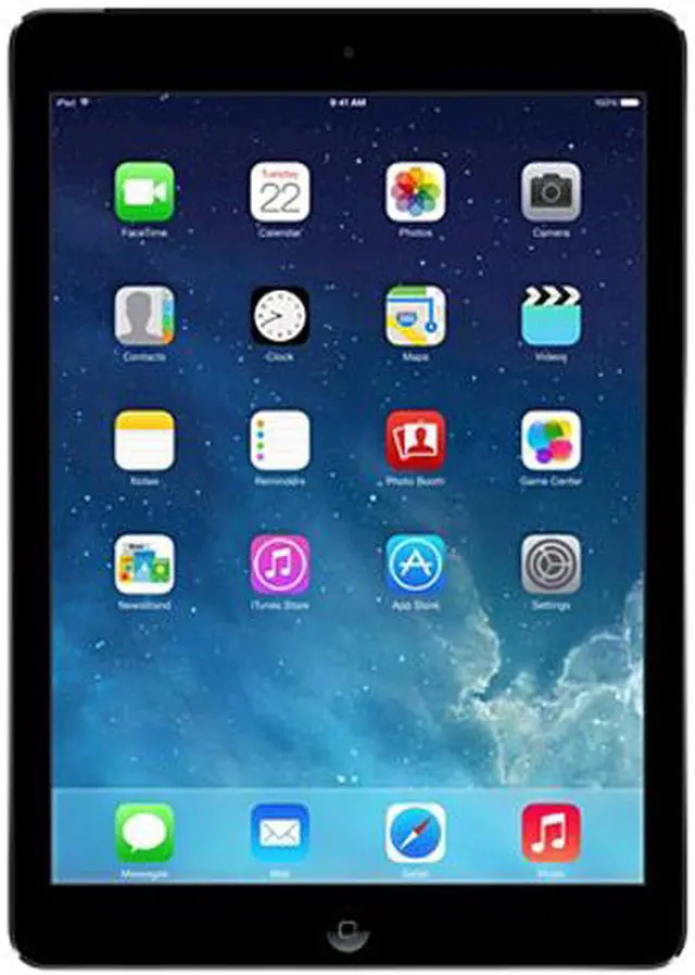 Main image of Apple iPad Air MD786LL/A 1GB Memory 9.7" 2048 x 1536 Tablet (WiFi Only) iOS 7 Space Gray