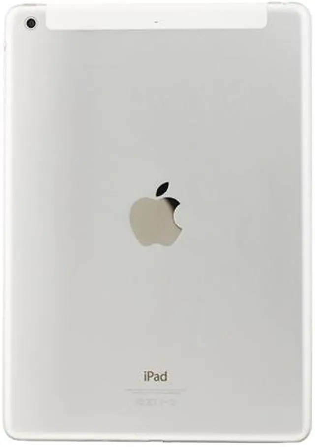 Alt view image 3 of 3 - Apple iPad Air 16GB 9.7" Unlocked GSM / AT&T 4G + Wi-Fi Tablet PC - Silver