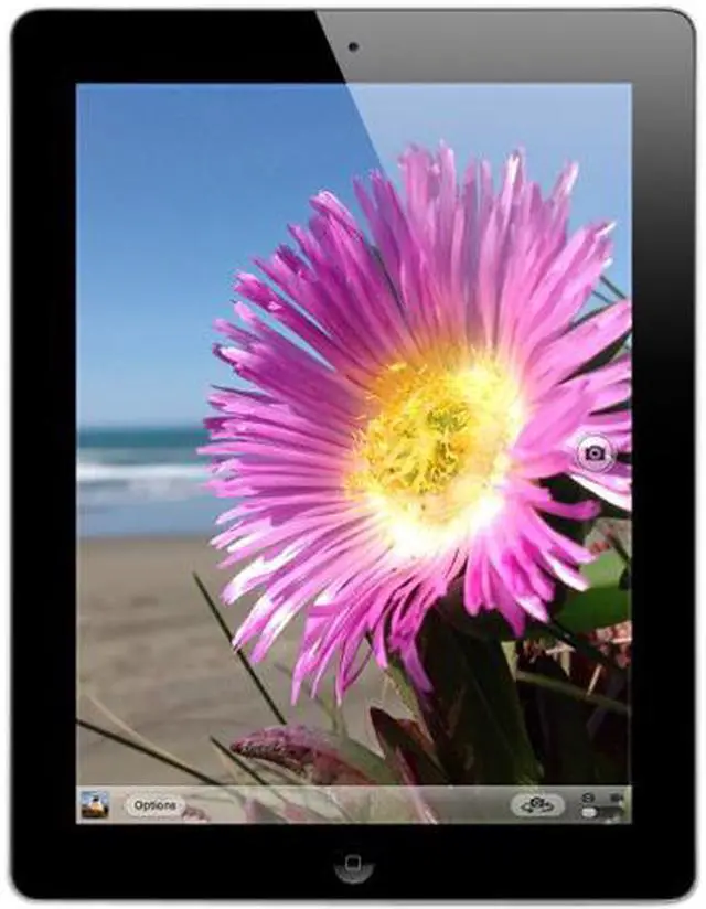 Main image of Apple iPad 4 Apple A6X 1.40 GHz 1 GB Memory 32 GB 9.7" 2048 x 1536 Wi-Fi AT&T Black Tablet iOS 6 Black IOS 6.0.1 - Grade A