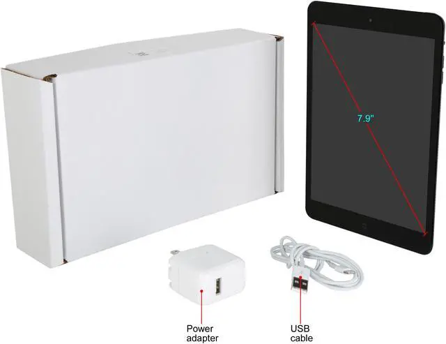 Alt view image 6 of 7 - Apple iPad Mini MD528LLA-A 16 GB Flash Storage 7.9" Tablet (Grade A) (Wifi only)
