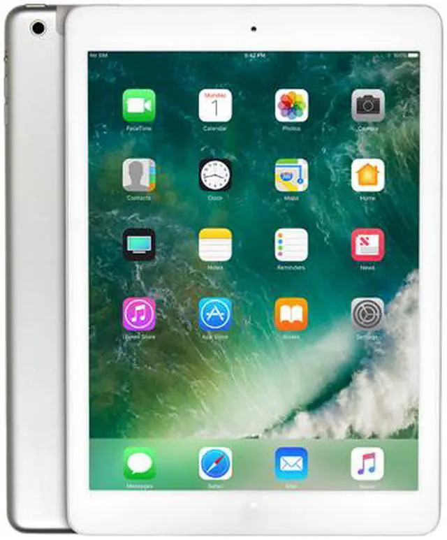 Alt view image 3 of 3 - Apple iPad Air A1475 (ME997LL/A) 1GB Memory 16GB Flash Storage 9.7" B Grade Tablet PC iOS White/Silver