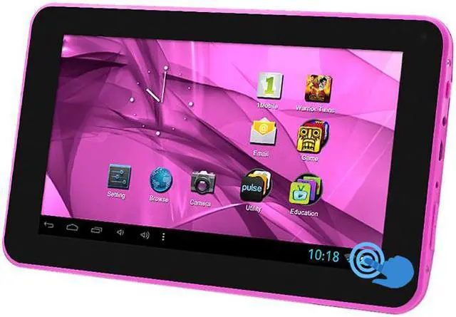 Main image of D2pad D2-712_PK 512MB DDR3 Memory 7.0" 800 x 480 Tablet Android 4.1 (Jelly Bean) Pink