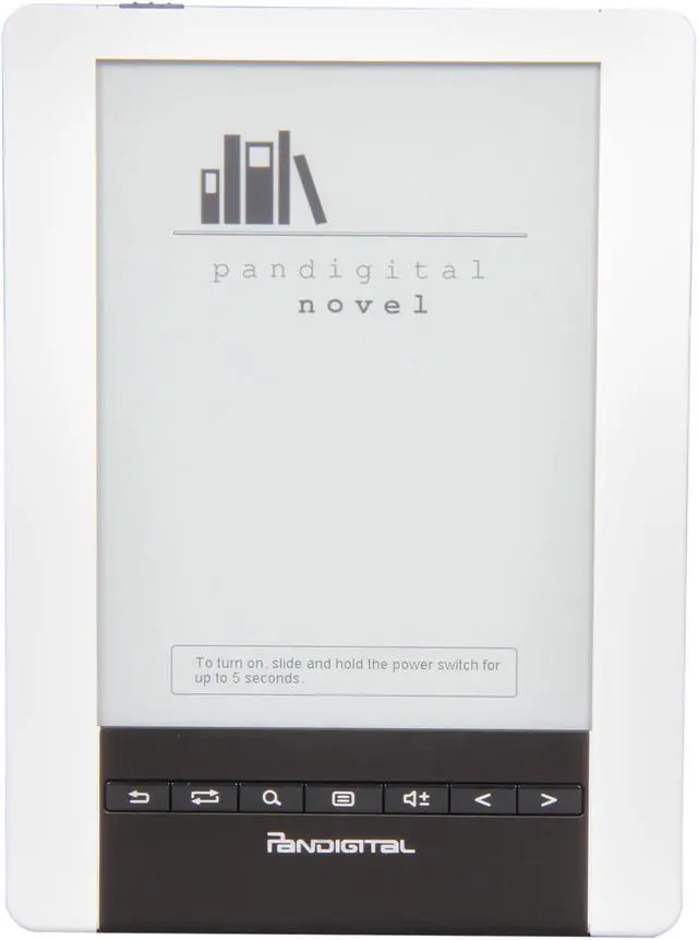 Main image of Pandigital Novel Personal  6" Touchscreen eReader with Linux and Wi-Fi