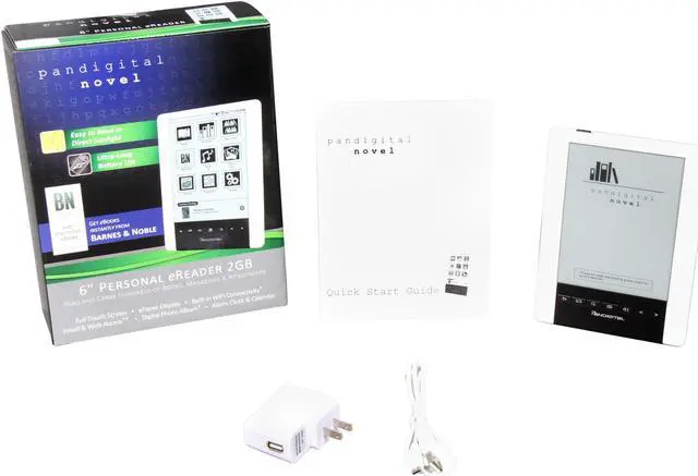 Alt view image 7 of 7 - Pandigital Novel Personal  6" Touchscreen eReader with Linux and Wi-Fi