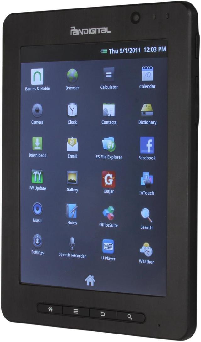 Alt view image 2 of 7 - Pandigital R80B400 512MB Memory 8.0" 800 x 600 Multimedia Tablet Android 2.3 (Gingerbread)