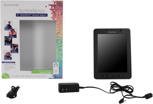 Alt view image 7 of 7 - Pandigital R80B400 512MB Memory 8.0" 800 x 600 Multimedia Tablet Android 2.3 (Gingerbread)