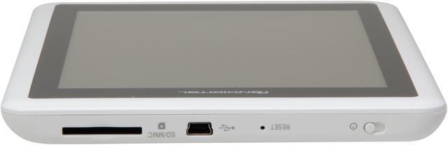 Alt view image 6 of 9 - Pandigital Novel 7" Color Multimedia e-Reader/Tablet Running Google Android 2.0 + Wi-Fi - White