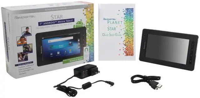 Alt view image 11 of 11 - Pandigital R70B200 256MB DRAM Memory 7.0" 800 x 480 Media Tablet Android 2.2 (Froyo)