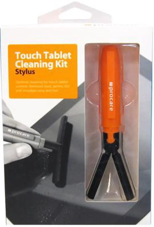 Alt view image 2 of 2 - Procare TB-2068 Conductive Tablet Stylus Pen with Integrated Screen Cleaner for iPad Kindle Galaxy Xoom Nook