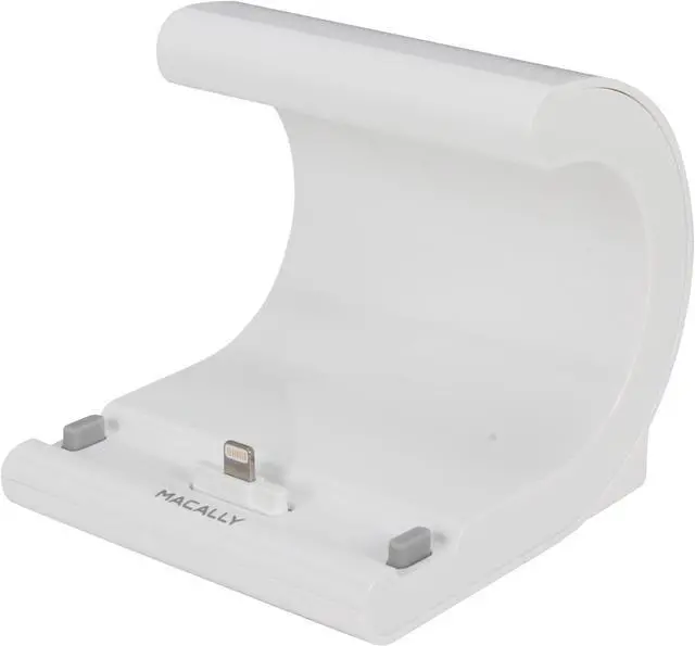 Main image of Macally White Charge & Sync Dock for iphone 5, ipad4, ipad mini, ipod touch 5th gen, ipod nano 7th gen-charge and sync docking station