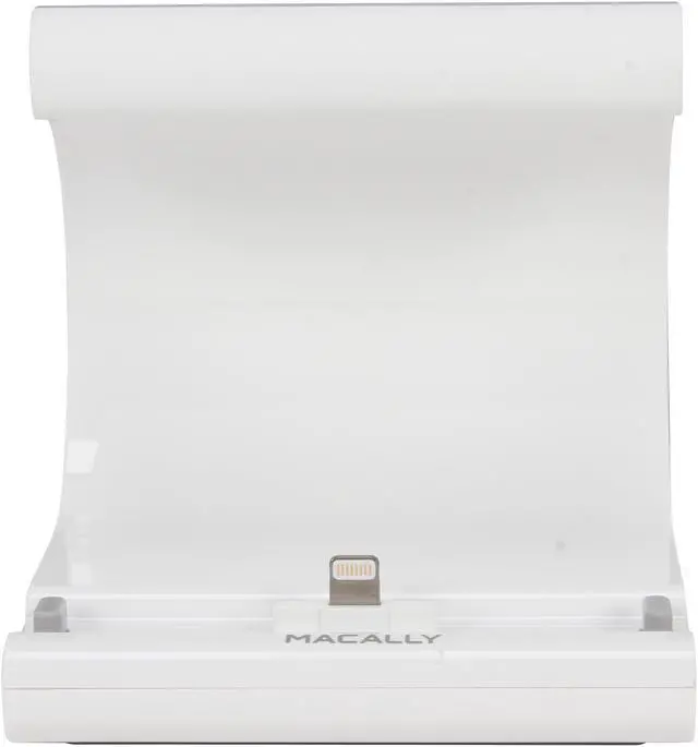 Alt view image 2 of 6 - Macally White Charge & Sync Dock for iphone 5, ipad4, ipad mini, ipod touch 5th gen, ipod nano 7th gen-charge and sync docking station