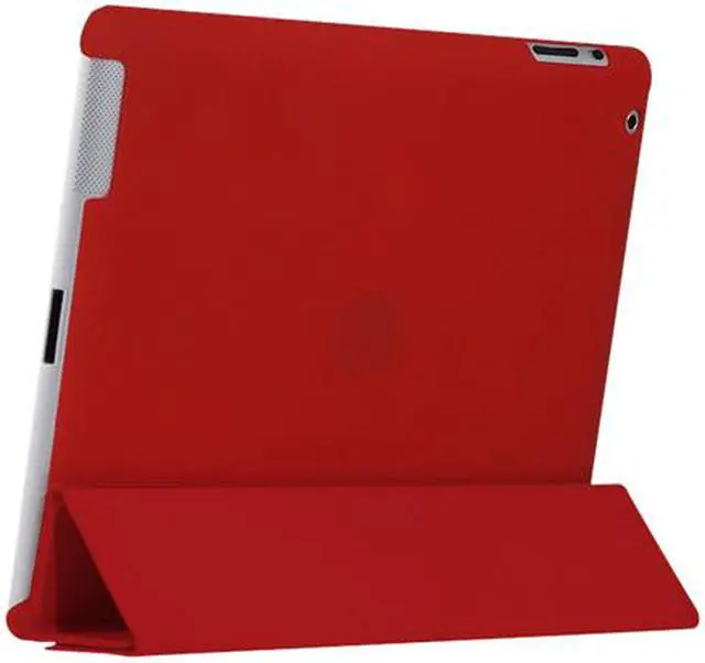 Alt view image 5 of 6 - Incipio IPAD-260 New iPad Smart feather Ultralight Hard Shell Case - Red