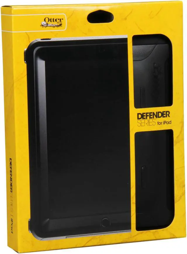 Alt view image 9 of 9 - OtterBox APL2-IPAD1-20-C4OTR iPad Defender Series Case Black