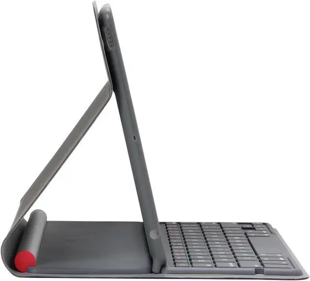Alt view image 4 of 7 - Logitech Solar Powered Bluetooth Keyboard Folio for iPad 2 and iPad (3rd/4th generation) (920-003907)