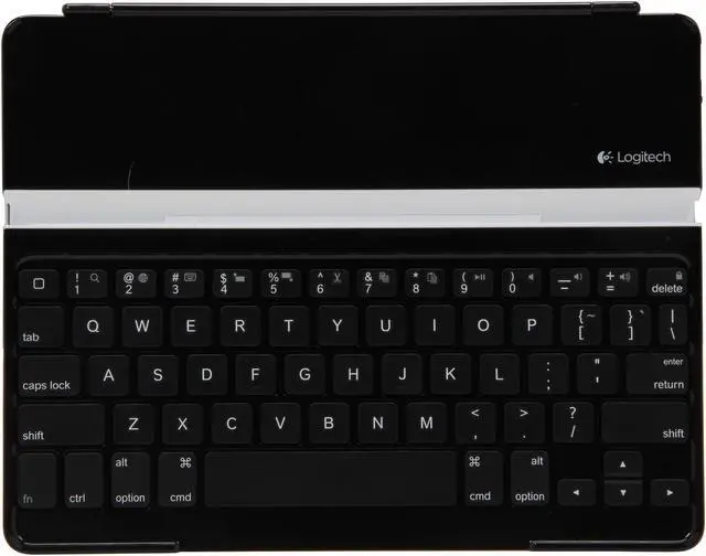 Alt view image 2 of 5 - Logitech Ultrathin Keyboard Cover Black for iPad 2 and iPad (3rd/4th generation) (920-004013)
