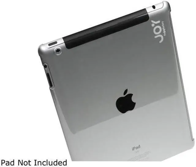 Alt view image 4 of 5 - The Joy Factory, Inc. Clear Hard-Shell Case for iPad2 Model AAD116