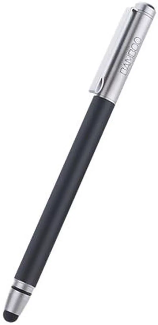 Main image of Wacom Black with Brushed Aluminum Bamboo Stylus Duo CS110K