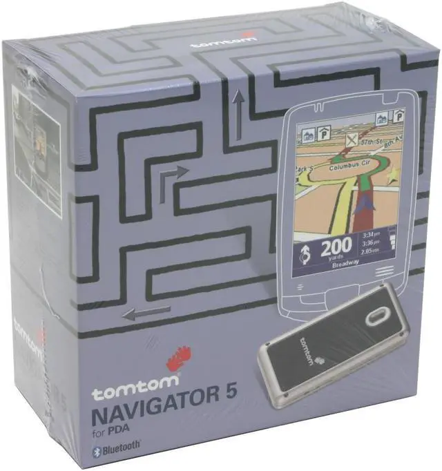 Alt view image 2 of 2 - TomTom Bluetooth Wireless GPS Receiver for PDA