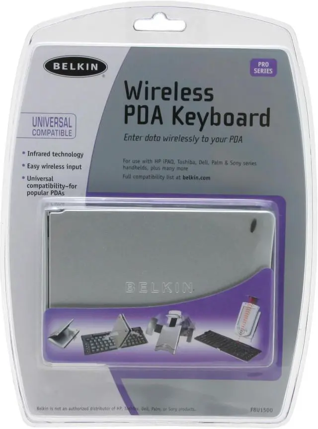 Main image of BELKIN F8U1500 Wireless PDA Keyboard