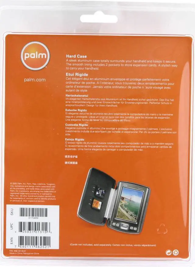 Alt view image 2 of 2 - palm 3175WW Hard case for Tungsten T5 and TX