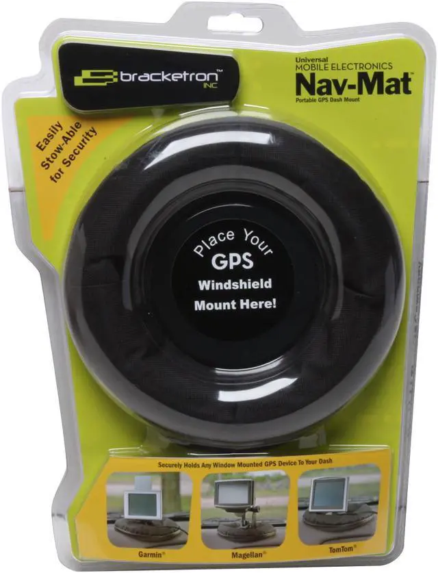 Alt view image 3 of 4 - bracketron UFM-100-BL Nav-Mat Portable Dash Mount