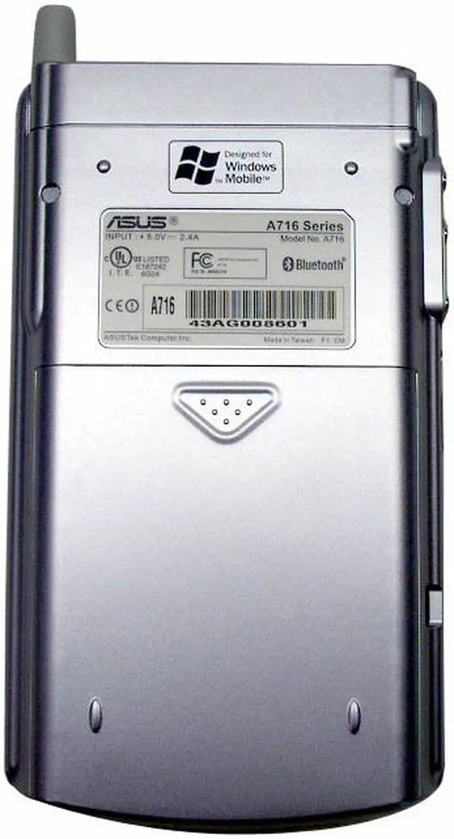 Alt view image 6 of 8 - ASUS A716 PDA Intel PXA255 400 MHz 240 x 320 TFT 3.5" IrDA Bluetooth WirelessLAN