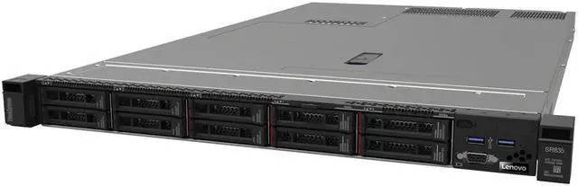 Main image of Lenovo ThinkSystem SR635 1U Rackmount Rack Server - 1x AMD EPYC 7302P 3 GHz - 32 GB RAM - Serial ATA Controller - ASPEED AST2500 - 750W 7Y99A02WNA