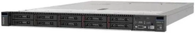 Main image of THINKSYSTEM SR630 V3, 1XINTEL XEON SILVER 4510 12C 2.4GHZ 150W, 1X32GB 2RX8, THINKSYSTEM RAID 940-8I 4GB FLASH PCIE GEN4 12GB ADAPTER, 1X750W, XCC STANDARD 7D73A05NNA