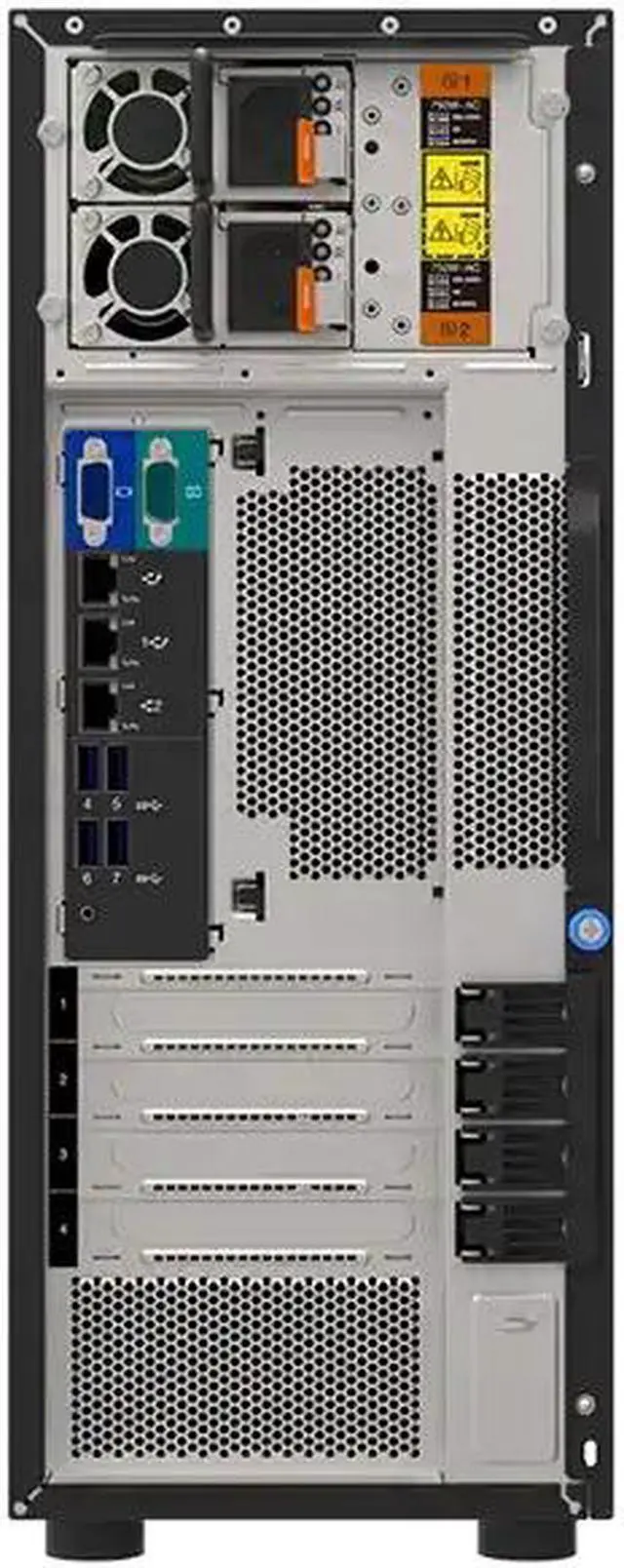 Alt view image 3 of 4 - Lenovo ThinkSystem ST250 V3 7DCEA01VNA Tower Server - 1 x Intel Xeon E-2488 3.20 GHz - 16 GB RAM - Serial ATA/600 Controller - Intel C266 Chip - 1 Processor Support - 128 GB RAM Support -(7DCEA01VNA)