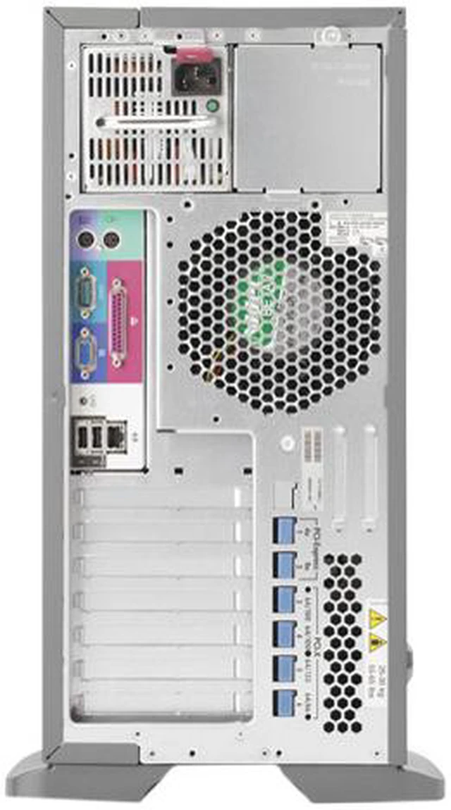 HP Tower/Rack-mountable ProLiant ML350 G4p Xeon 3.2 GHz 1 GB DDR II ATI ...