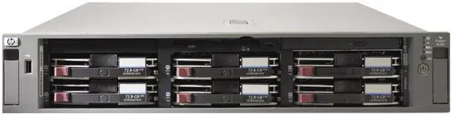 Alt view image 2 of 4 - HP Rack ProLiant DL385 Opteron 285/2.6 GHz (Dual-Core ) 1 GB DDR SCSI Servers 1 x AMD Opteron 285 / 2.6 GHz ( Dual-Core ) 1GB PC3200 DDR 400 MHz - Advanced ECC 407613-001